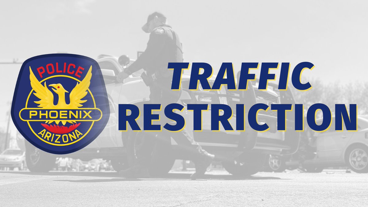 40th Street and Cactus Road will be restricted during rush hour traffic due to a serious traffic collision. Please use alternate routes.