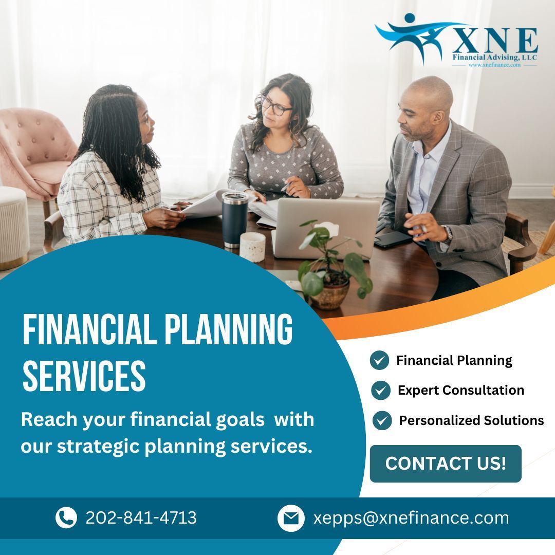 Your financial success story starts here!  Let's make it happen together! 💪

#TeamXNE #financialfreedom #taxes #taxpreparer #taxrefund #taxreturn #taxplanning #finance #budget #financialplanning #debt #credit #investmentproperty #savings #retirement #buildwealth