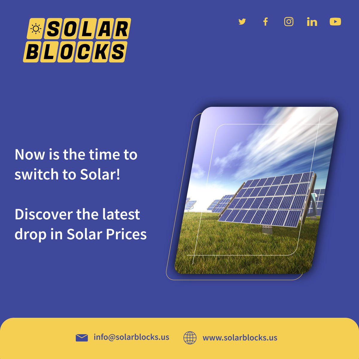 Exciting news in solar: 

Prices dropped 3.5% to $2.80/W, with 61% of quotes now including storage. California's NEM 3.0 sparked interest in storage. Embrace clean energy for a sustainable future! 
#Solarblocks #Solar #Renewables #EnergyStorage #solarpanels #solarsystems #nyc #us