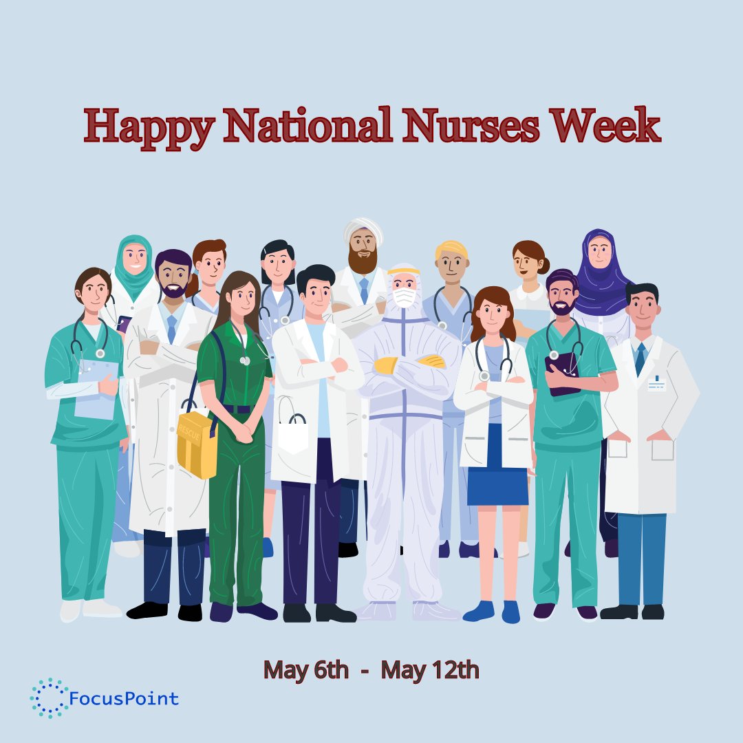 National Nurses Week is a time to celebrate the sacrifices made by nurses and thank them for the jobs that they do. We salute you! 💙