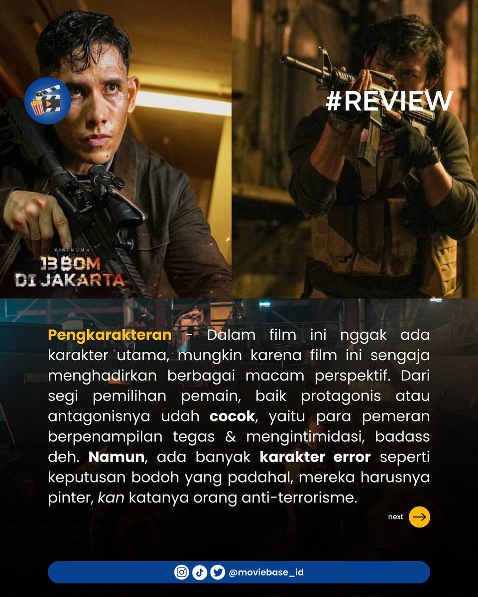 Film yang secara action keren banget, tapi secara logika banyak yg miss. Here's my review :

#movie #film #rekomendasifilm #reviewfilm #moviereview #action #13bomdijakarta #fyp