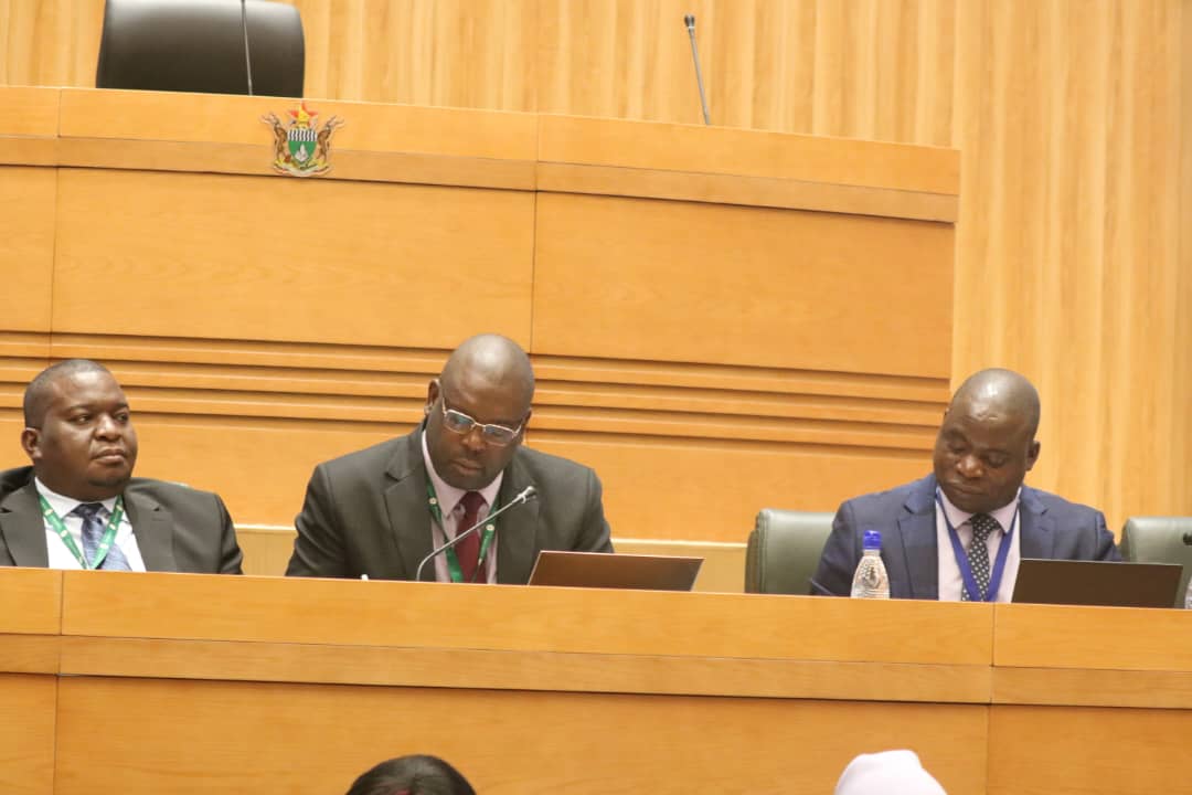 #10thParliament #CommitteeBusiness Today, The Minister of Finance, Economic Development and Investment Promotion, Hon. Prof. Mthuli Ncube gave oral evidence before the joint committee on Budget, Finance and Economic Development and Industry and Commerce on issues raised on the…