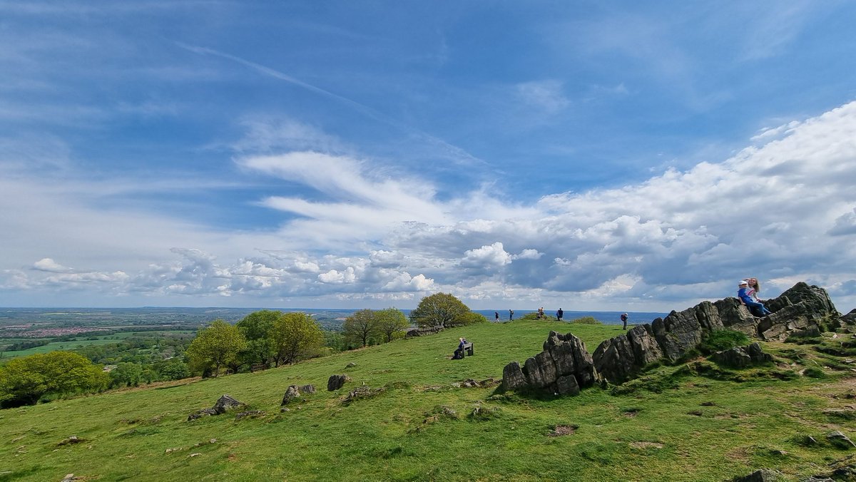 It's the beginning of May which means it's time for the Ancient Fertility Ritual! Also know as the maypole! 

Had a nice day out at Beacon Hill, organised by the Charnwood Druids ♥️ /|\ #pagan #druidry