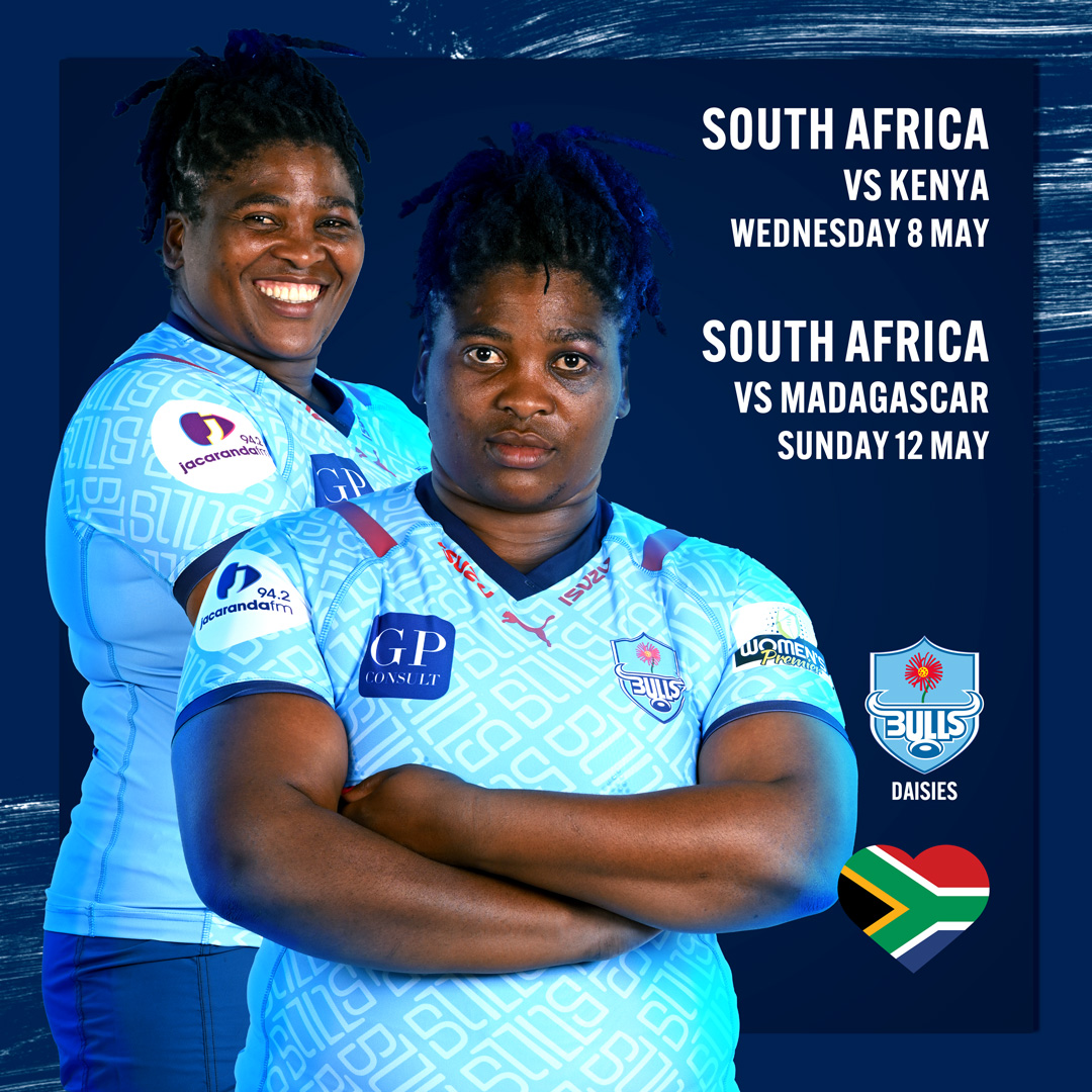 𝐍𝐚𝐭𝐢𝐨𝐧𝐚𝐥 𝐇𝐨𝐧𝐨𝐮𝐫𝐬 𝐒𝐩𝐨𝐭𝐥𝐢𝐠𝐡𝐭   

Congratulations to Asithandile Ntoyanto who has been called up to represent South Africa at the Africa Cup Qualifiers for the Women's Rugby World Cup.  

Go #BokWomen🇿🇦

 #BullsDaisies | #WomensRugby