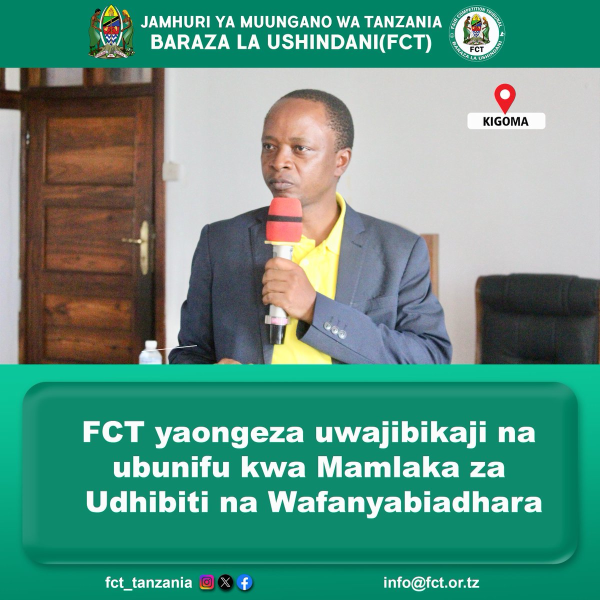 FAIR COMPETITION TRIBUNAL (FCT) tweet media