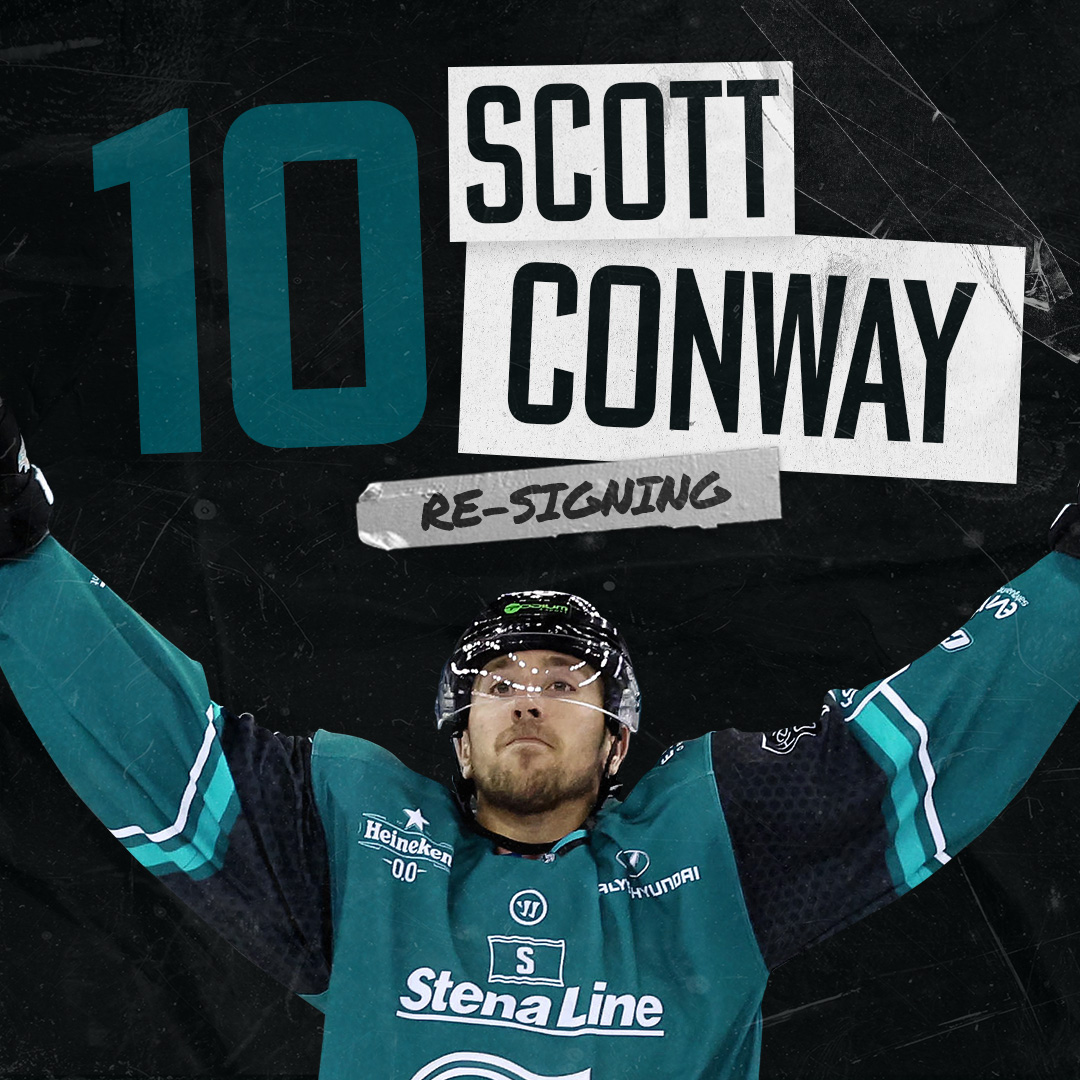 🚨 SCOTT CONWAY IS BACK IN TEAL 🚨 The Stena Line Belfast Giants can confirm that 29-year-old forward, Scott Conway, has re-signed for the 2024/25 season. 🏒 Welcome back to Belfast, #10. 🤝 📰 Read about it: bit.ly/ScottConway2425 #WeAreGiants #GiantsTogether