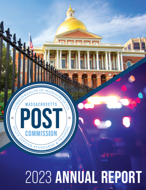 Check out the POST Commission's 2023 Annual Report here: mass.gov/doc/post-2023-…