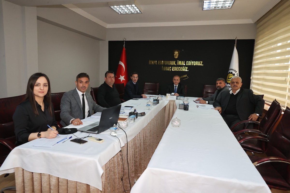 🏭Organize Sanayi Bölgesi (OSB) Müteşebbis Heyet Toplantısı ve Yönetim Kurulu Toplantısı Valimiz @numanhatipoglu başkanlığında gerçekleştirildi.