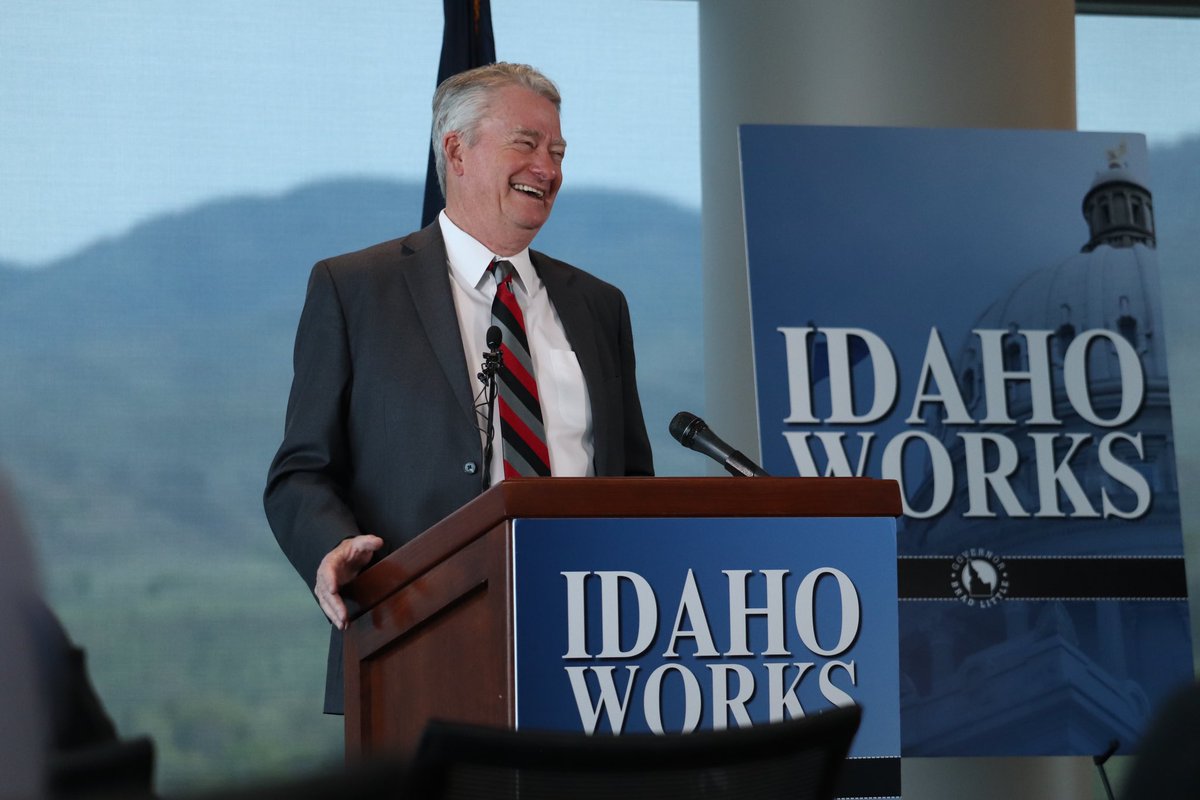 IDAHO WORKS! Here's to another year of historic investments in Idaho schools, roads, water, and public safety!