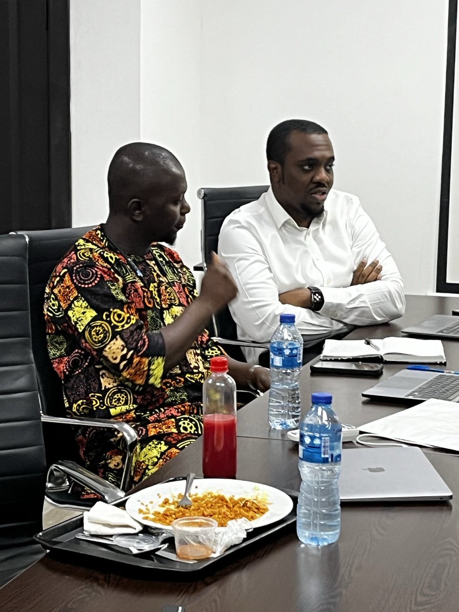 Today, our Dir. for Nigeria, @Sbabamanu, had a productive meeting in Abuja with RMI's CEO @Jon_Creyts along with MD @Ije_ikoku_okeke. This week they'll be engaging with key stakeholders to discuss opportunities in financing #Nigeria's renewable energy projects. Stay tuned.🇳🇬