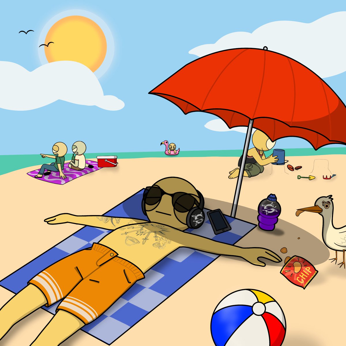 We been chillin for a min now, Time to heat some things up🔥

Remember to drink your vitamins &amp; take your waters

Invasion is Imminent🛸