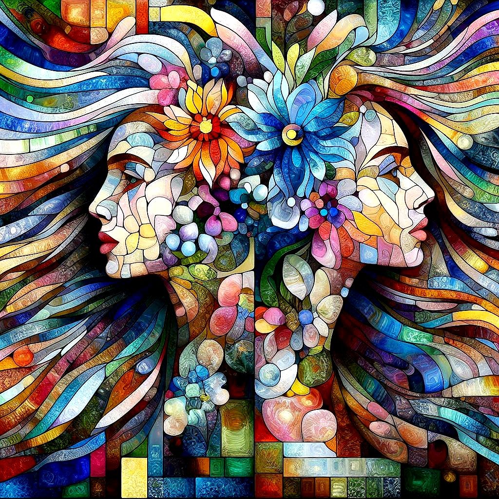 Colourfull mosaic