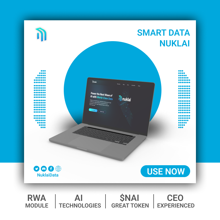 . @NuklaiData  is the future of cryptocurrency.

It contains all the most trending things in crypto: RWA Module, AI, Date Set Download and so on.

The $NAI token has given x10 since the presale and continues to perform well (I'm still holding it).

#RWA #SmartData #Nuklai 👇