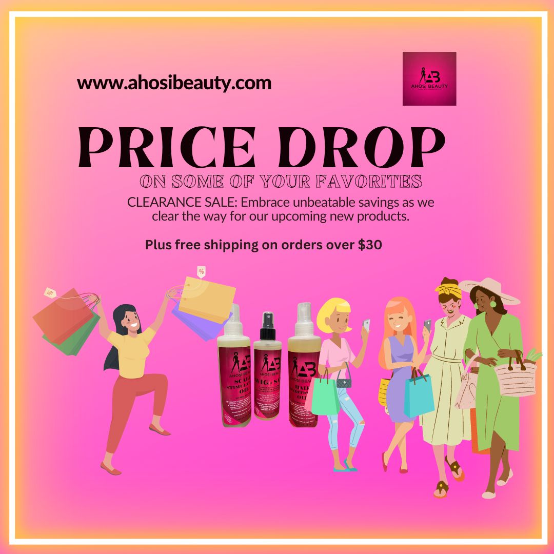 Clearance Sale: AHOSI Hair & Beauty products. Unbeatable Price Drop for New Arrivals!
Don't miss out on this limited-time opportunity to stock up on your favorites before they're gone! From $3.88
Hurry, shop now! #clearance #sale 
#SaleAlert
#PriceDrop
#ClearanceSale
#Discounts