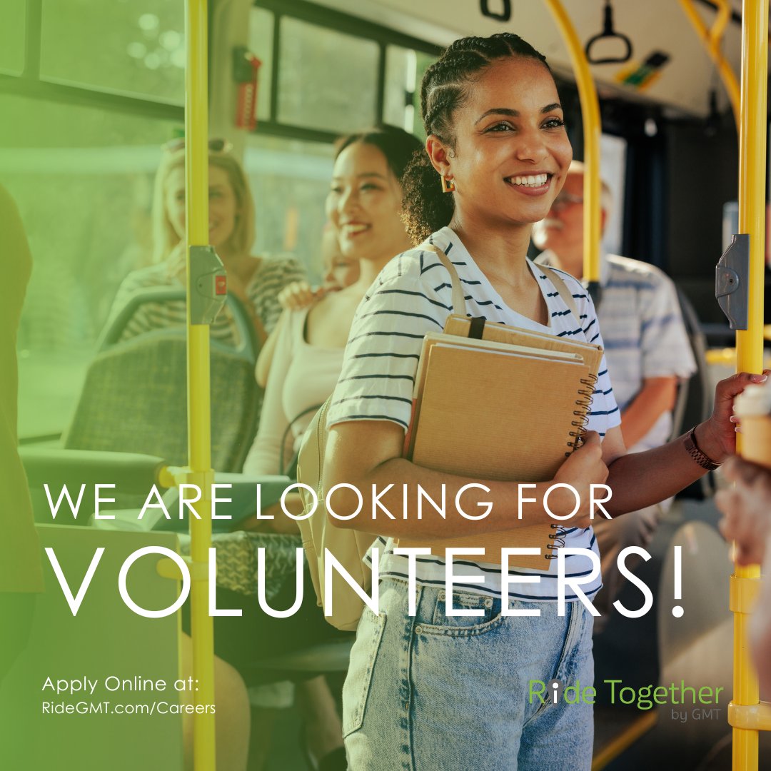 📢 Calling all volunteers! Seize the opportunity to uplift your community and become a GMT Travel Advisor! 

You'll play a vital role in educating groups about our local bus services, empowering everyone to navigate with confidence.  🚌🌏🤝 #CommunityImpact #VolunteerOpportunity