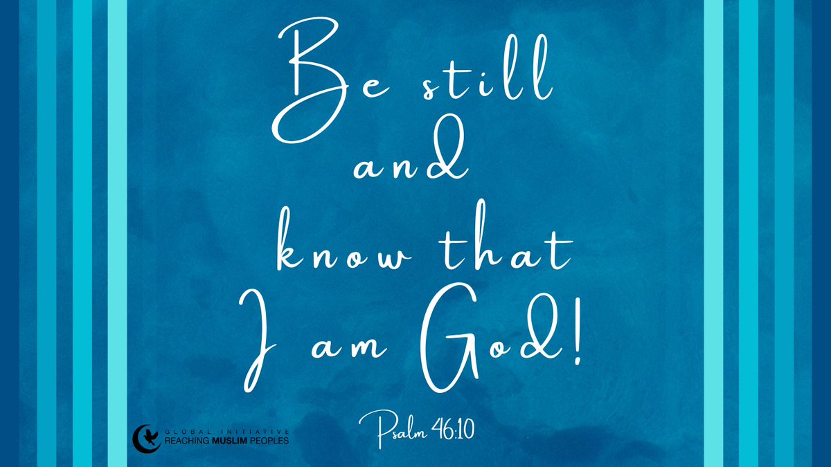Whatever you are facing today, God's Word declares, 'Be still and know that I am God.'  God isn't out of control; He knows your name and is working in your situation today.  Be still and let him speak peace to your soul.

#peacebestill #bestill #Iamgod #GodsWord #Godisincontrol