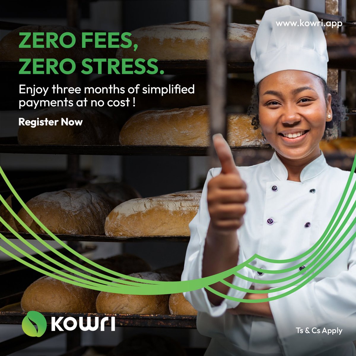 Ready to save big on fees? ✅ Sign up for Kowri for Business now and enjoy 3 months without paying ANY fees. Promotion is valid till June 21st, 2024. Call us on 0308251120 or send an email to support@kowri.app for immediate assistance. Ts&Cs apply. register.kowri.app