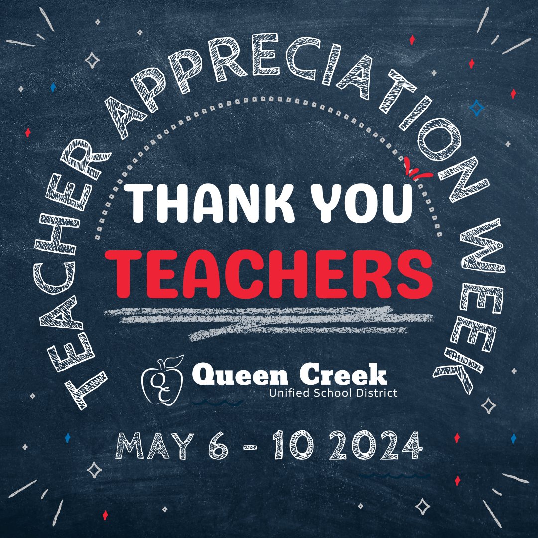 Teacher Appreciation Week is here! 🍎✏️ Let's show our gratitude to the amazing educators in QCUSD who dedicate themselves to shaping the future every day. Check out ideas for how to show your appreciation qcusd.org/news?entityid=… 🌟👩‍🏫👨‍🏫 #TeacherAppreciationWeek #qcleads