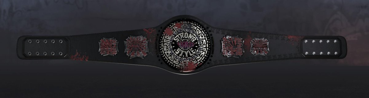 #WWE2K24 This is my NXT Puroresu Kamikaze Championship, long story short it'll be my version of a hardcore/deathmatch title. Now, the reason I'm putting it up is... with or without the blood?