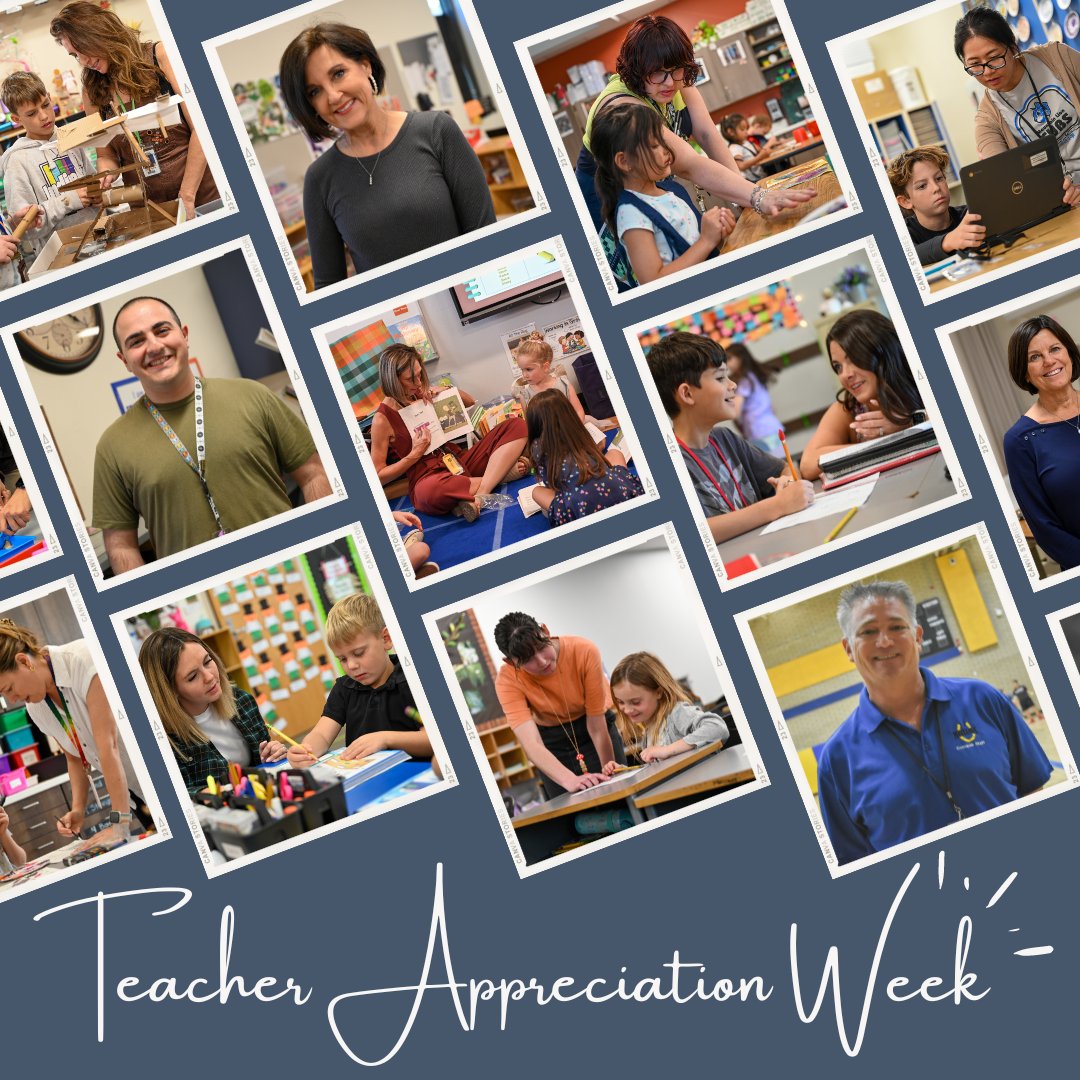 Happy Teacher Appreciation Week! This week, we celebrate and honor the dedication, passion, and hard work of our incredible teachers at SUSD. Thank you for your unwavering commitment to nurturing the minds and hearts of our students. #TeacherAppreciationWeek