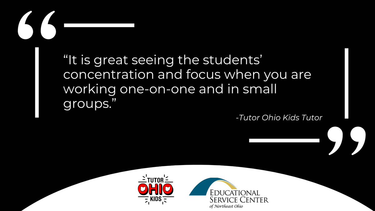 A tutor for <a href="/TutorOhioKids/">Tutor Ohio Kids</a> shares their thoughts on the program. Learn more about the <a href="/TutorOhioKids/">Tutor Ohio Kids</a> program and how you can help student’s excel: bit.ly/3tgcvP7