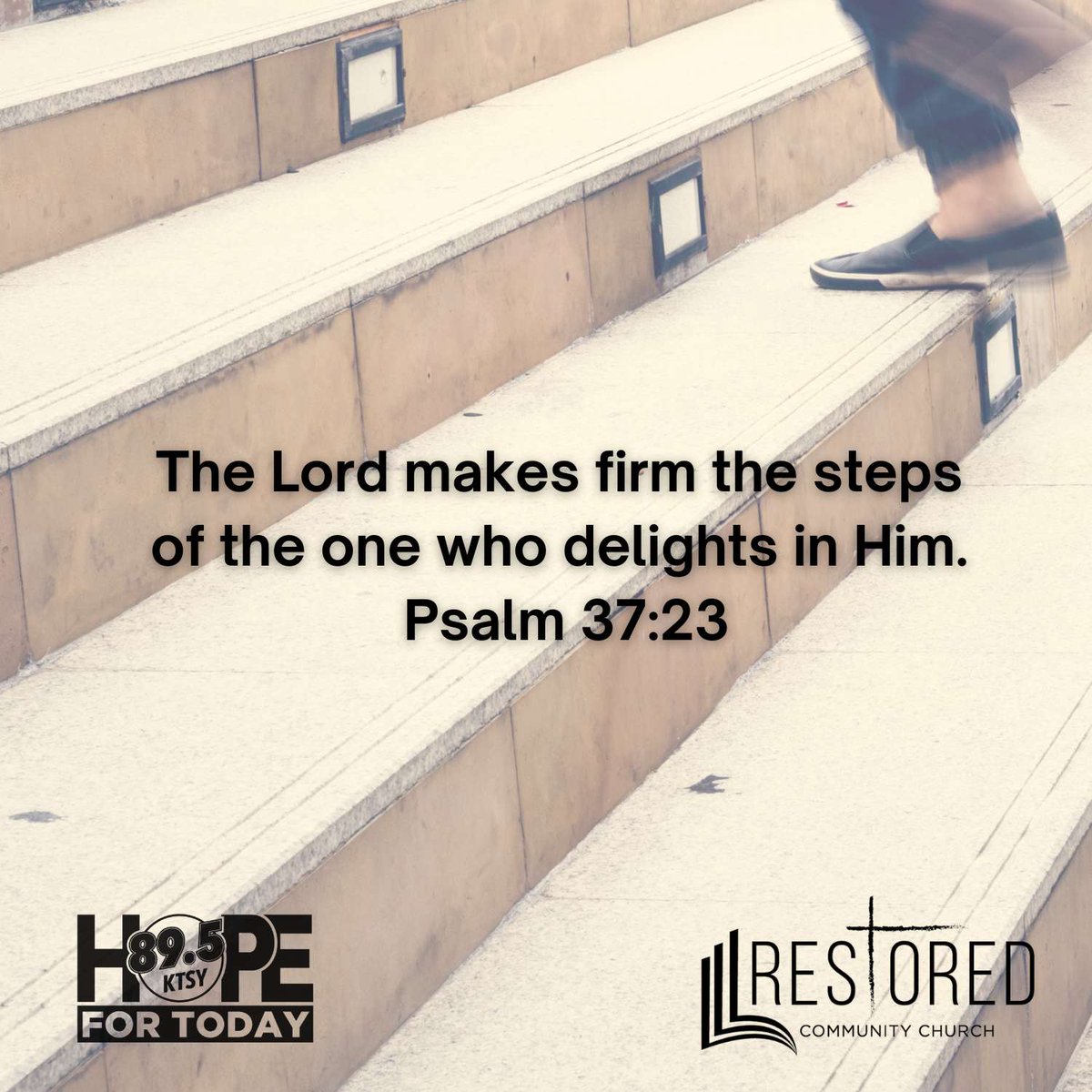 God is directing your steps. #hopefortoday #choosehope #bible #scripture