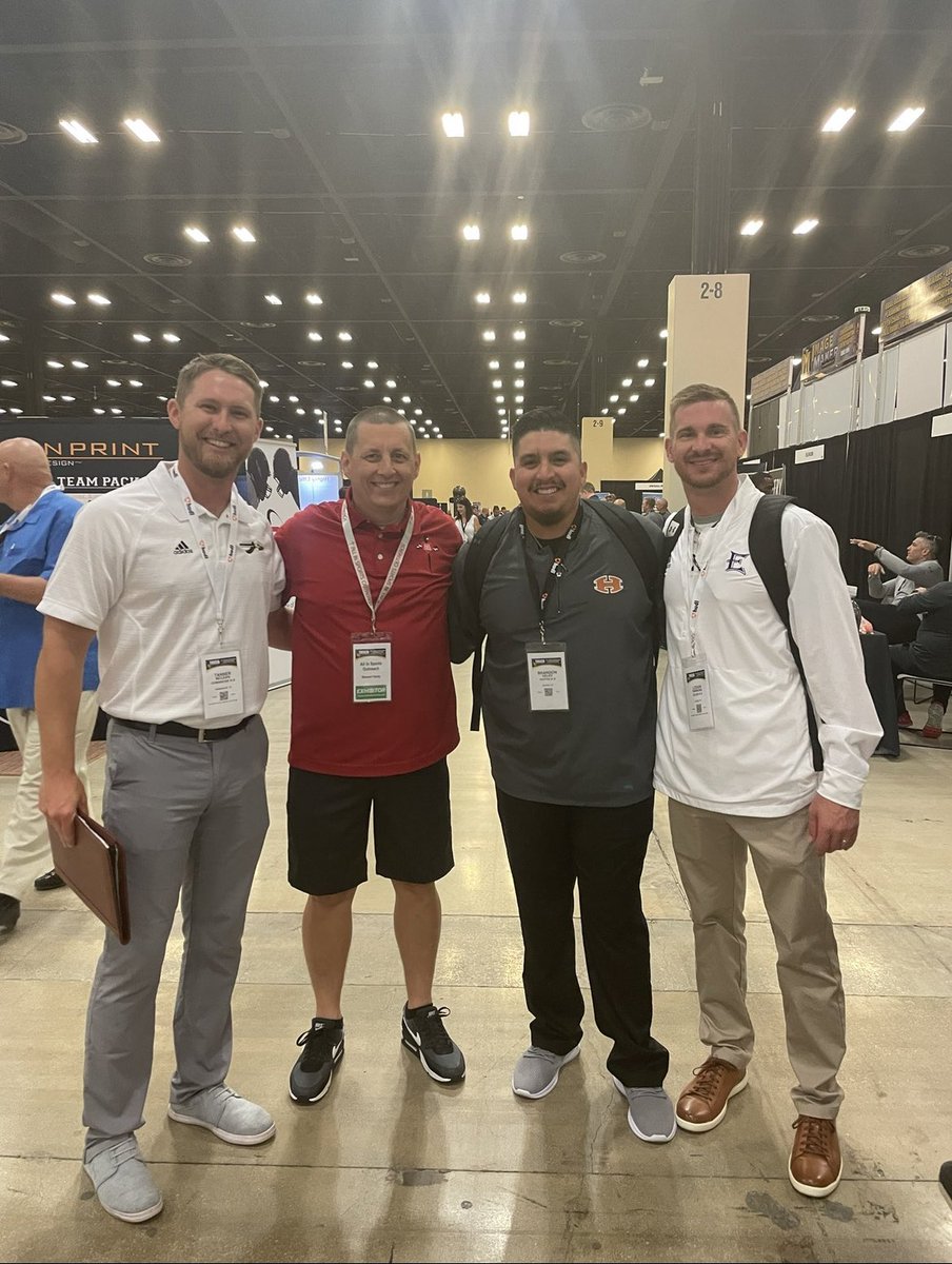 Make sure y’all get registered for @THSCAcoaches #CoachingSchool 2024!!!
Always a blast getting together with buddies and great leaders in the profession! One of the best parts of my summer! Come grow yourself & the profession. 
#THSCABrandAmbassador