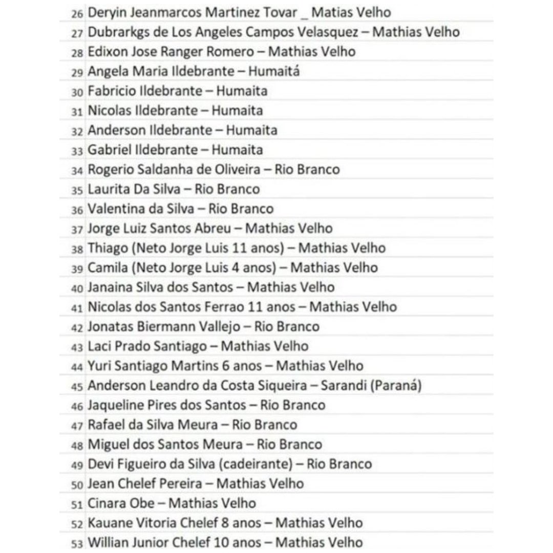 realmacosta's tweet image. 🚨URGENTE: Esta é a lista de crianças que foram resgatadas em Canoas - RS, e estão sem os pais. Caso conheça alguma delas, estão na ULBRA - Universidade Luterana do Brasil. Repassem, por favor!