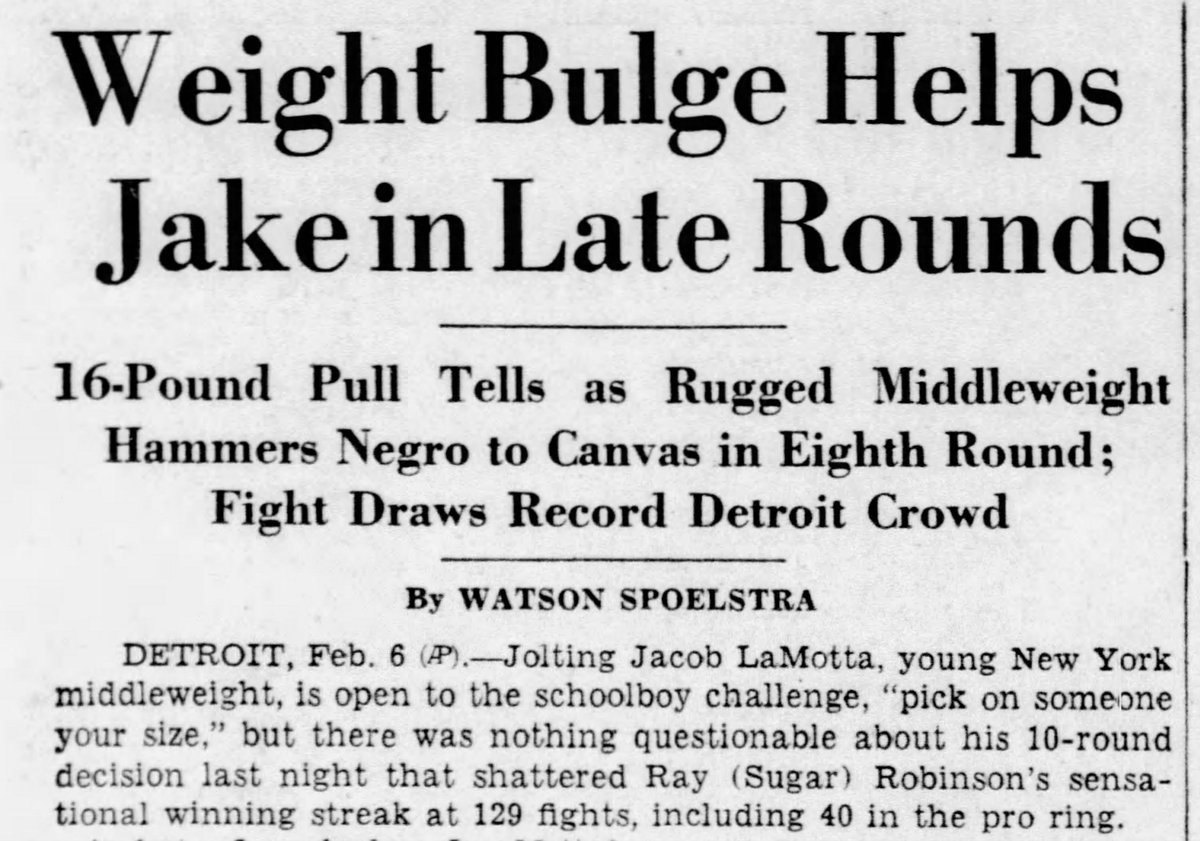 Obviously Ray Robinson was Ray Robinson. But let's be clear that the number here includes 80+ amateur fights.