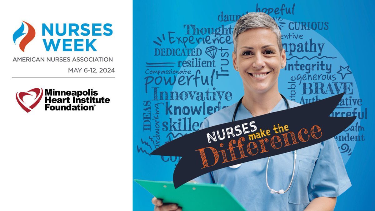 We're celebrating National Nurses Week! This week is dedicated entirely to celebrate those who make a monumental difference every day. Our work in #cardiovascular research is supported in great part by the nurses and staff who care for our patients. Thank you! 💖✨ #ANANursesWeek