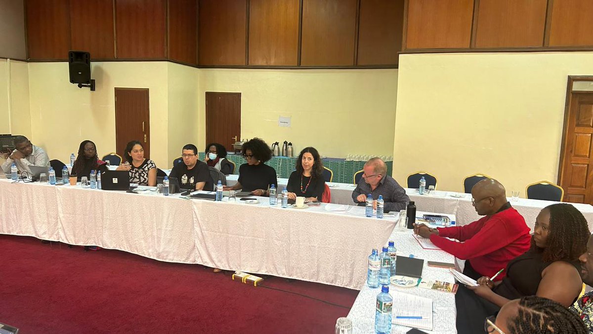 In Nairobi, at a meeting of progressive NGOs discussing strategies for economic justice