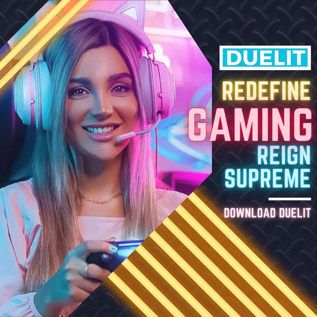 Welcome to the world of Duelit, the ultimate mobile eSports platform! 🎮💥 Here, you can challenge your friends, enter tournaments, and prove your gaming god. 🏆🔥

#Duelit #MobileEsports #GamingRewards #PlayToWin #FreeToPlay #CashPrizes #WinBig #GamingCommunity