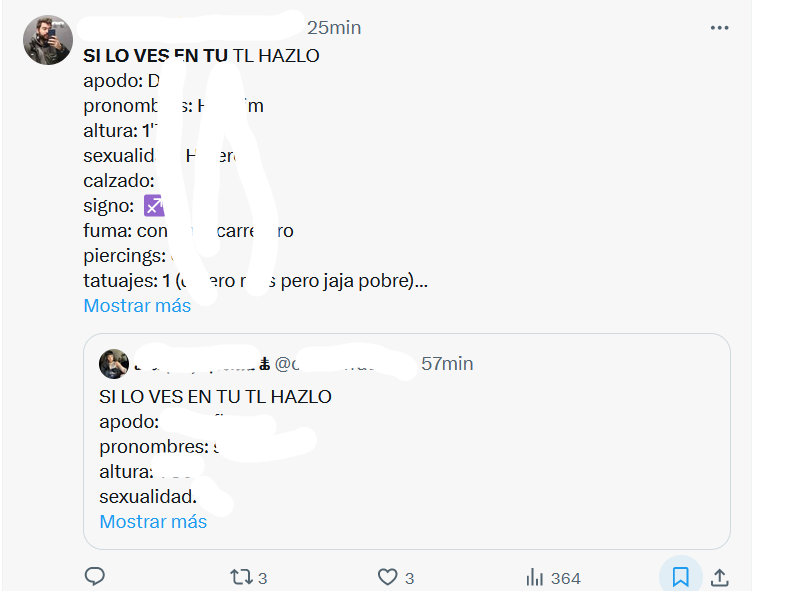 xqTTs's tweet photo. SI LO VES EN TU o SI LO VES HAZLO son tendencia por un juego viral que está haciendo todo el mundo dando datos personales en redes. 

Tened cuidado con los datos personales porque pueden dar pistas para averiguar vuestras contraseñas. https://t.co/5k56TYOnmG