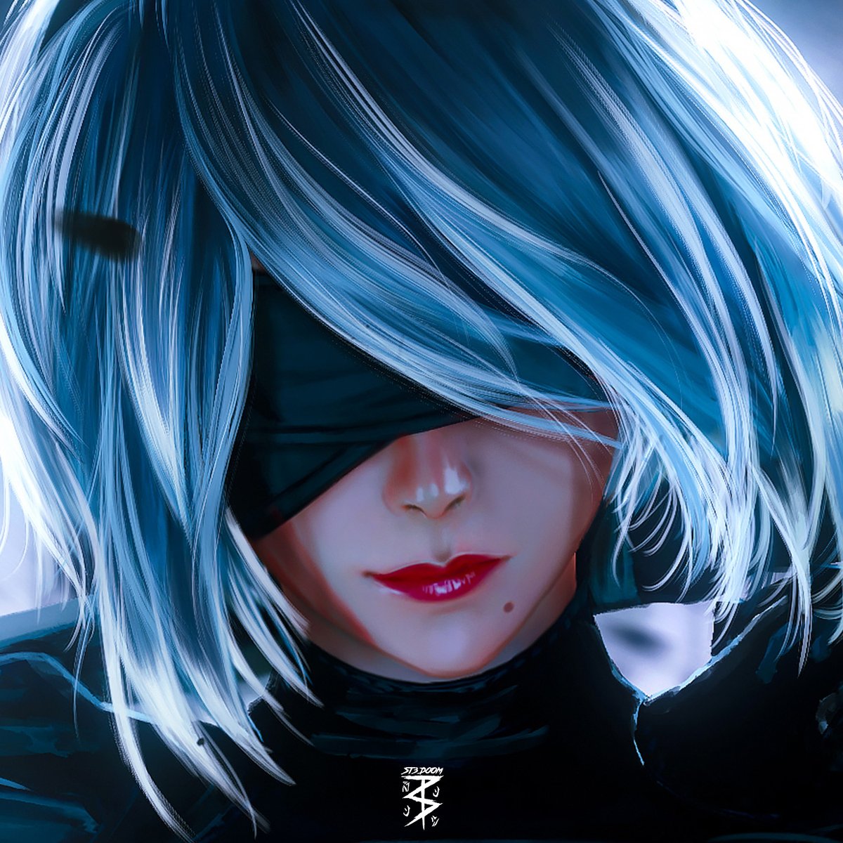 I just wanted a 2B wallpaper, so I made one, hope you like it

2B From NieR: Automata

If you have any suggestions or requests you can leave a comment or send a direct message and follow for more stuff like this  
#2B #NieR #yorha2b