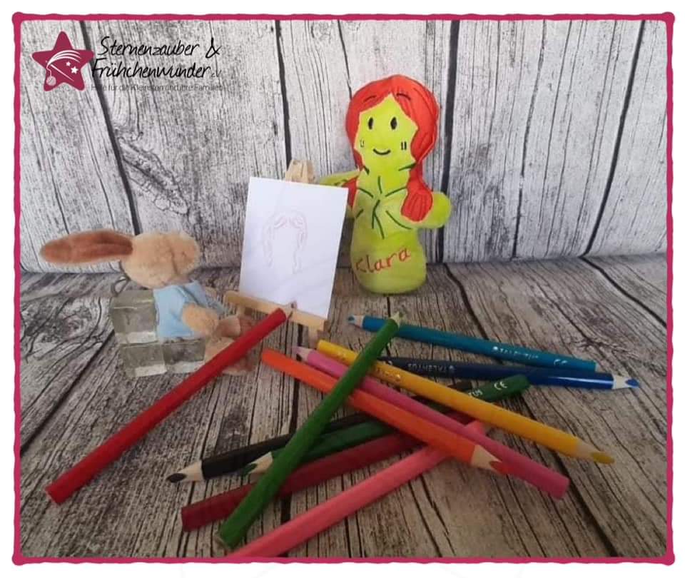 Zum #Weltkindermaltag versucht unser Hauke heute mal, unsere Klara zu #zeichnen. 
Wer kann es besser? Zeigt uns Eure #Kunstwerke! 
#malen #maltag #kinder #kreativ #zeichnenmachtglücklich #zeigwasdukannst