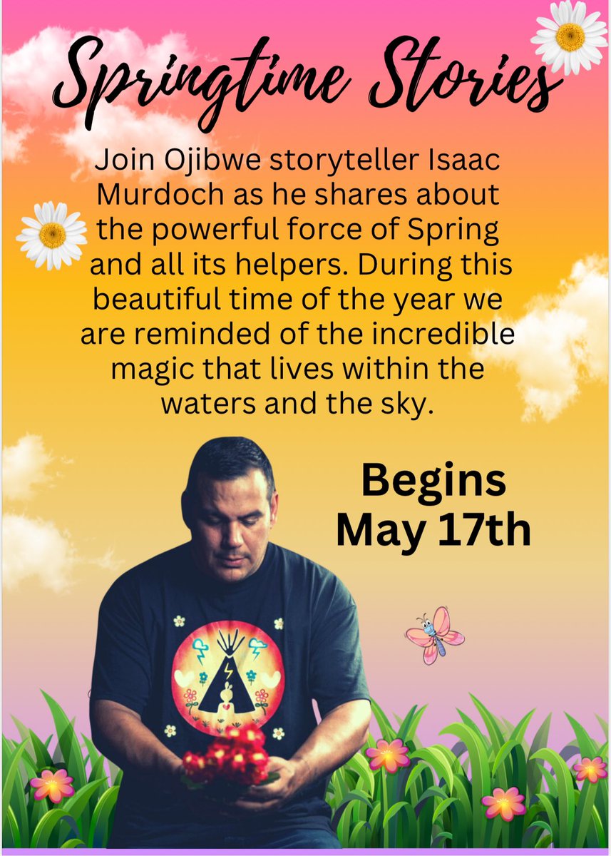 The Indigenous Education Department has purchased a license for classes to be able to watch Springtime Stories with Isaac Murdoch on May 17th.  Links will be sent to school teams. Do not miss this opportunity to share story with Isaac Murdoch <a href="/kprschools/">KPRDSB</a> #LearningIsAction