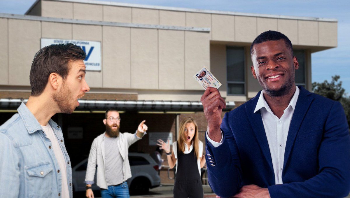 White Liberals Watch In Amazement As Black Man Acquires ID buff.ly/3hf3cqK