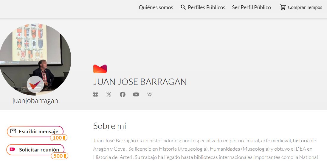 Arrancamos la semana dando la bienvenida a Juan José Barragán, @J_J_Barragan, historiador especializado en pintura mural, arte medieval, historia de Aragón y Goya. Su pasión e inquietud por la historia le lleva a investigar sobre la edad media, el arte, etc… y a publicar 4…