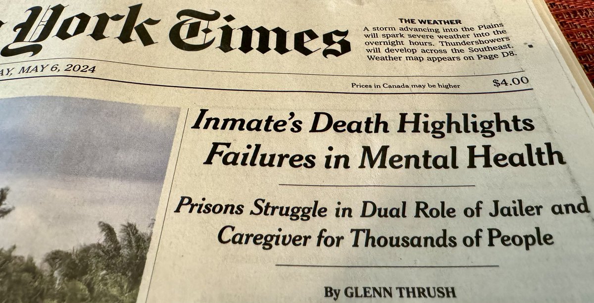 Prisons’ “dual role of jailer and caregiver” illustrates perfectly the deadliness of care under racial capitalism and carceral regimes.