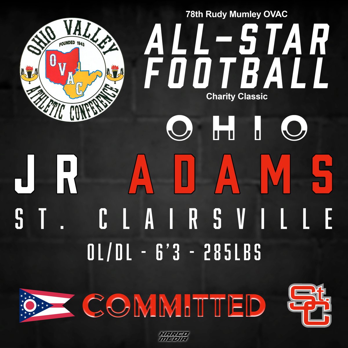 Harrison Central Football (@hc_football__) on Twitter photo First of five guys suiting up from <a href="/stcathletics1/">St.C. Athletics</a>…
Mr. J.R. Adams!
#OVACTeamOhio24
#SpotlightSeries
🏈🔴🏈 First of five guys suiting up from <a href="/stcathletics1/">St.C. Athletics</a>…
Mr. J.R. Adams!
#OVACTeamOhio24
#SpotlightSeries
🏈🔴🏈