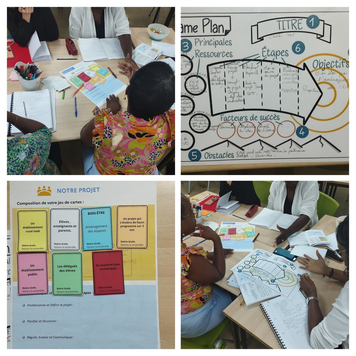🎨FORMATION : DÉMARCHE DE PROJET🎨

Retour sur le module de formation inscrit au PrAF de l'<a href="/AcGuadeloupe/">Académie de la Guadeloupe</a>, dédié aux personnels d'encadrement !

💡Au programme : démarche de projet pour engager un collectif avec des méthodes créatives.

Un grand merci à tous les participants ! 🙌