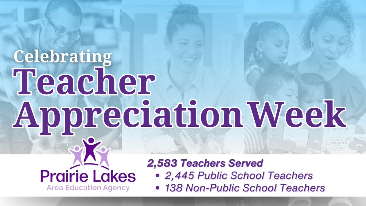 During Teacher Appreciation Week, we’re expressing gratitude to the educators who shape the minds and hearts of our youth.

We are proud to have served 2,583 teachers who have dedicated their lives to preparing the next generation for the future! 🍎#PLAEA #EveryDayAtPLAEA