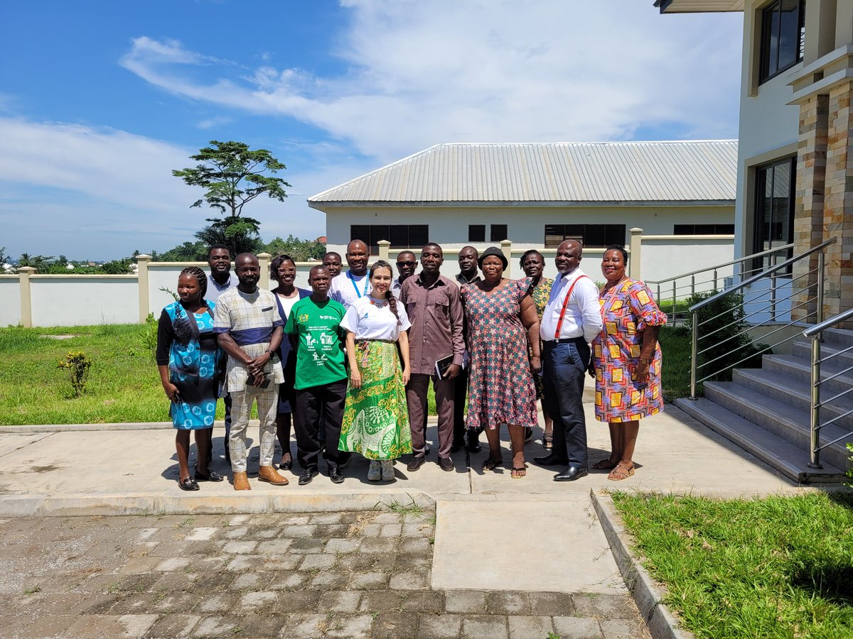 ACCEL Africa - Ghana meets with local government officials & child protection committee at  Bibiani Awhiaso Bekwai Municipal Assembly of Ghana. This is part of a field planning and monitoring mission towards eliminating #childlabour