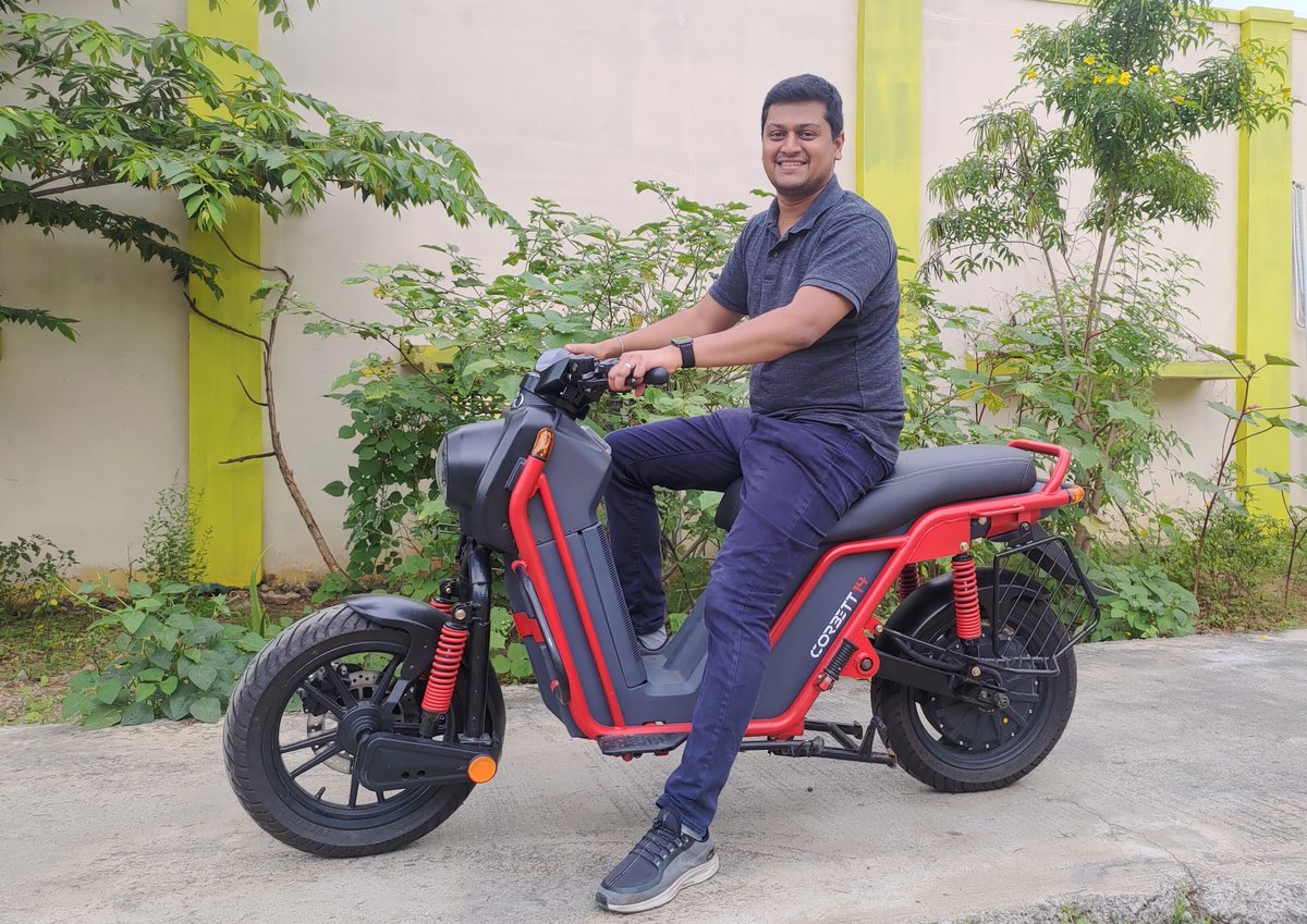 India's BNC Motors has opened its first showroom in Pune, Maharashtra -- with more coming for the e-bike company. This is a major step forward for CEO/co-founder & @RoseHulmanAlums Anirudh Ravi Narayanan (BSCPE, '09/MSEMGT, '10). Congrats! #rosehulman