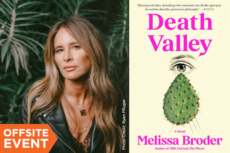 This Thursday at 7:00pm! Don't miss @melissabroder at @thumbprintwine Cellars in Healdsburg celebrating: Death Valley. Enjoy a hydrating elixir by @drinkLMNT for your literary journey to the sun-scorched desert. Discussion, Q&A, & book signing! Register: bit.ly/3vWEaXn