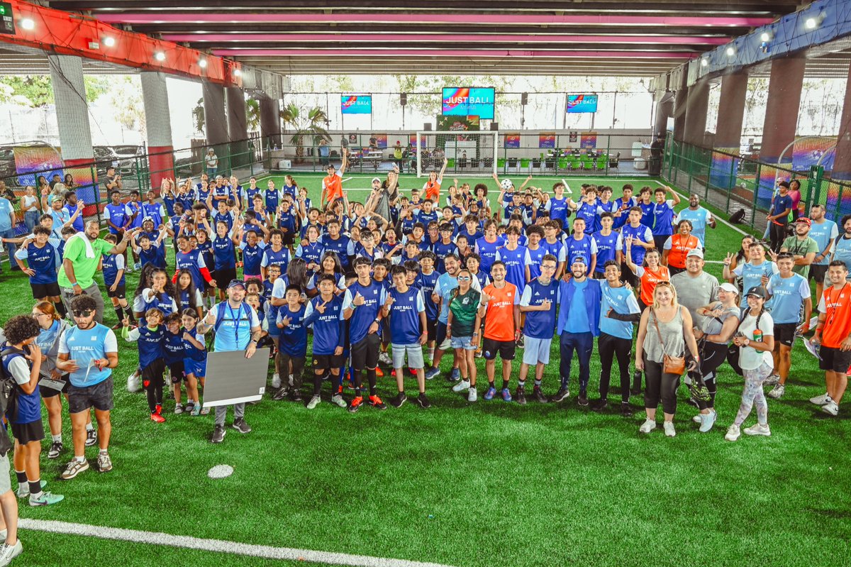 Thank you to everyone who made the #JustBall League Unity Cup in Miami a success! Grateful to our partners @adidasUS, @childrenstrust, and the Griffin Catalyst for uniting hundreds of young Ballers. Let’s continue to inspire and empower youth through soccer! 🙏 #MiamiUnityCup