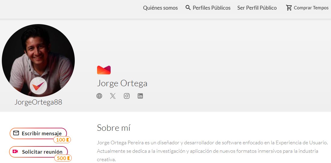 Llega a <a href="/mypublicinbox/">MyPublicInbox</a>, Jorge Ortega, <a href="/JorgeOrtega88/">Jorge Ortega P.</a>, diseñador y desarrollador de Software, actualmente está volcado en la investigación y aplicación de nuevos formatos inmersivos para la industria creativa. ¡Jorge, bienvendido!
mypublicinbox.com/JorgeOrtega88