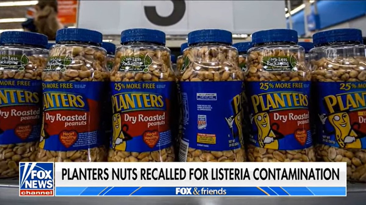 ⚠️🇺🇸SAFETY RECALL on PLANTERS Peanuts🇺🇸⚠️