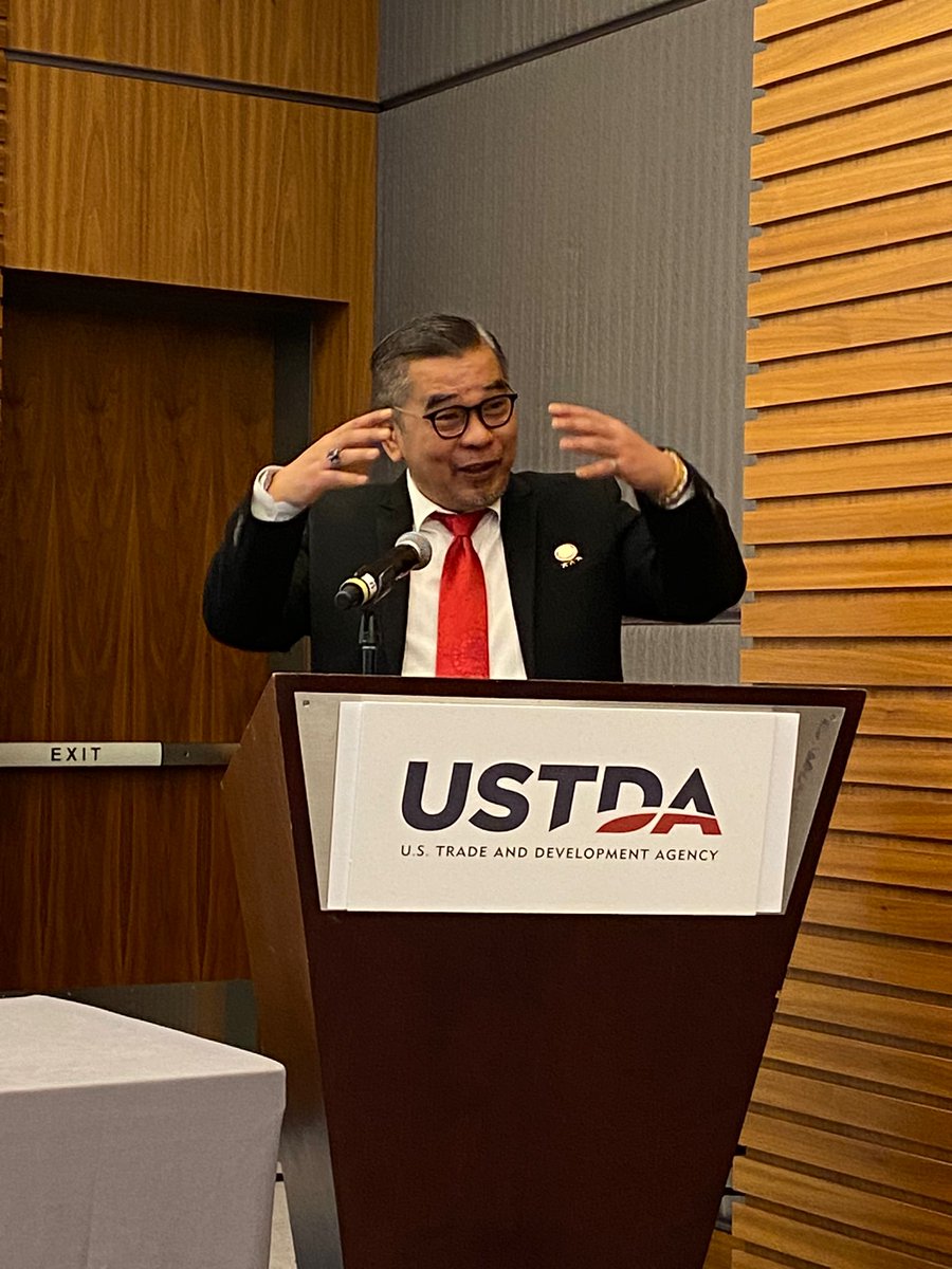 Last week I opened @USTDA’s Indonesia New Capital Business and Investment Roundtable in LA. Our delegates have spent two-weeks visiting NYC, Dallas, and Austin, connecting with U.S. tech providers and investors on opportunities for partnering on Nusantara’s development.