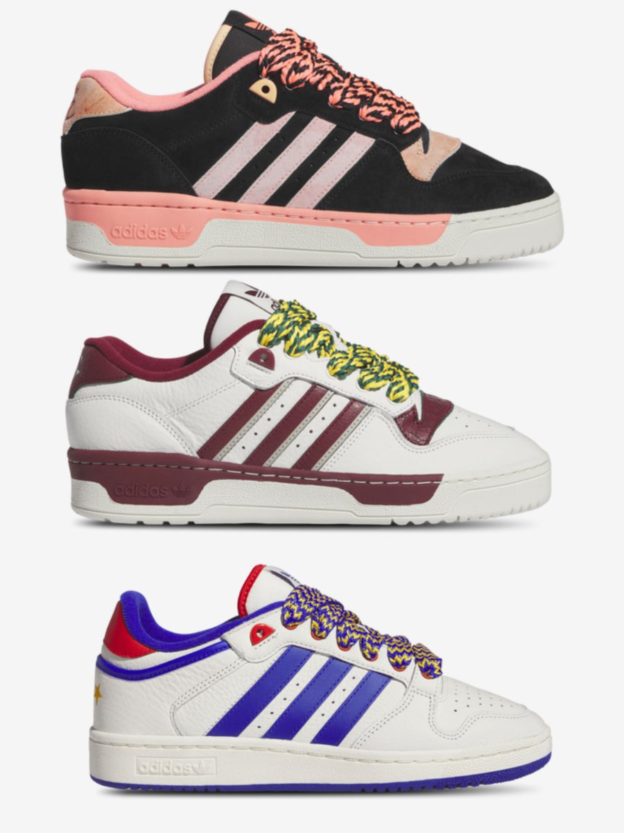 Ad: EASY COP via Footlocker Select NBA x adidas Footwear Styles adidas Rivalry Low Anthony Edwards bit.ly/3wpY3Gq Trae Young bit.ly/3yas2Th adidas Centennial RM Jaylen Green bit.ly/3JMPgBB